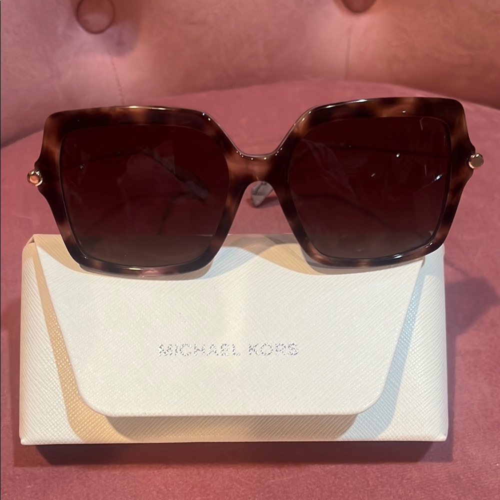 Michael Kors Tortoise Shell Sunglasses - Picture 2 of 16